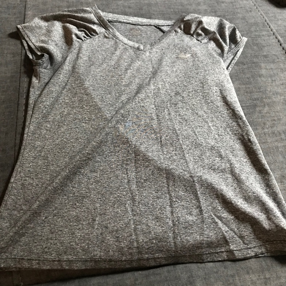 Grey workout shirt